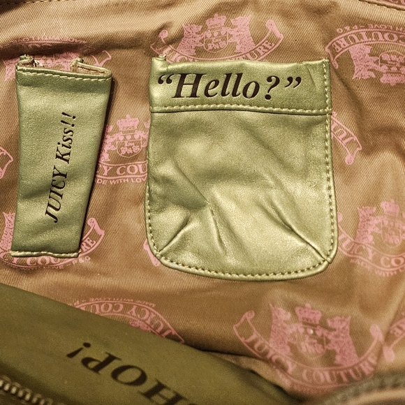 Juicy Couture Brown and Cream Tote Bag - Picture 8 of 8